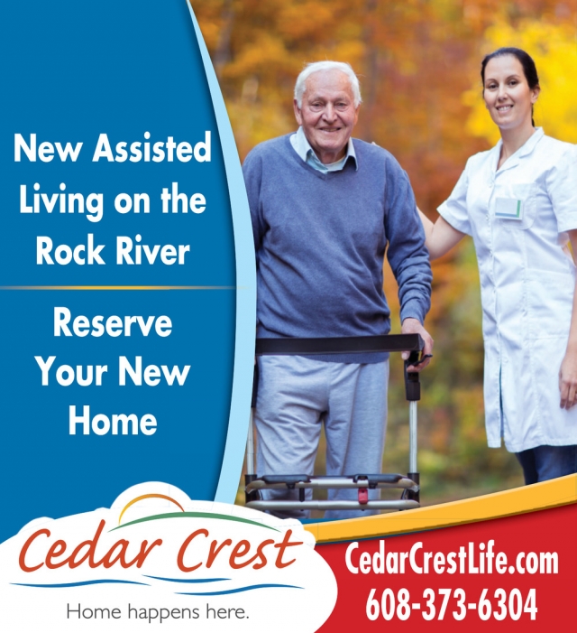 New Assisted Living, Cedar Crest Life, Janesville, WI