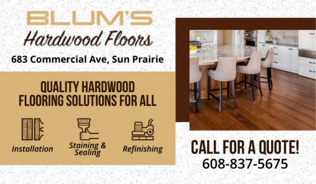Quality Hardwood Flooring, Blum's Hardwood Floors