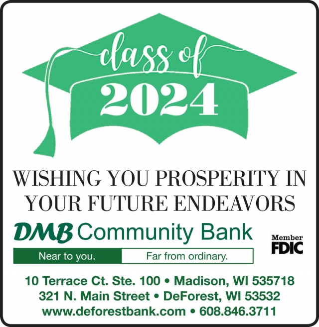 Class of 2024, DMB Community Bank, De Forest, WI