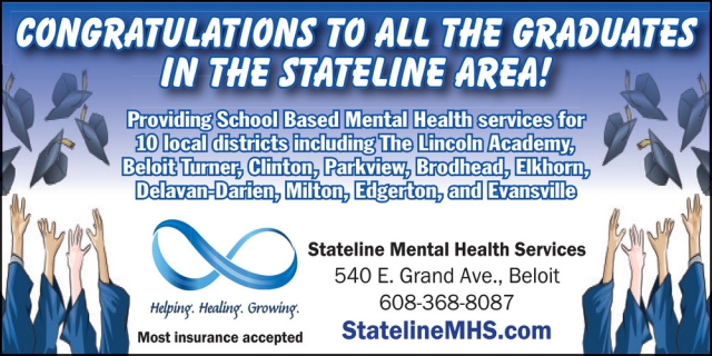 Congratulations, Stateline Mental Health Services LLC, Beloit, WI
