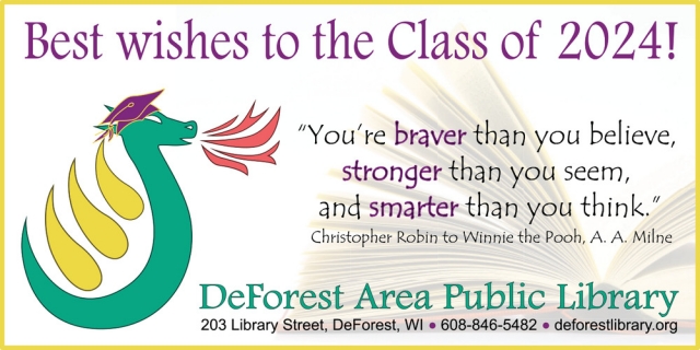 Best Wishes, DeForest Area Public Library, De Forest, WI