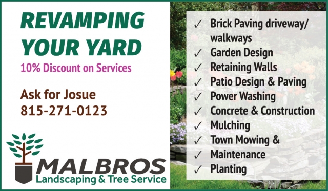 Revamping Your Yard, Marbros Landscape, Crystal Lake, IL