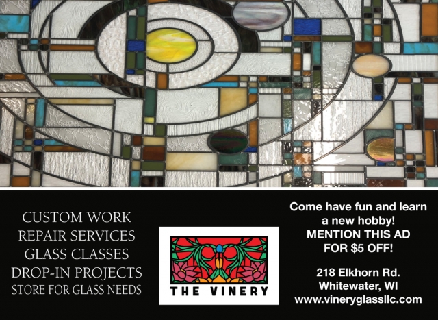 Custom Work, The Vinery, Whitewater, WI