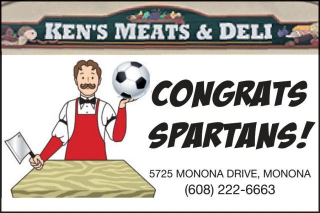Congrats Spartans!, Ken's Meat & Deli, Madison, WI