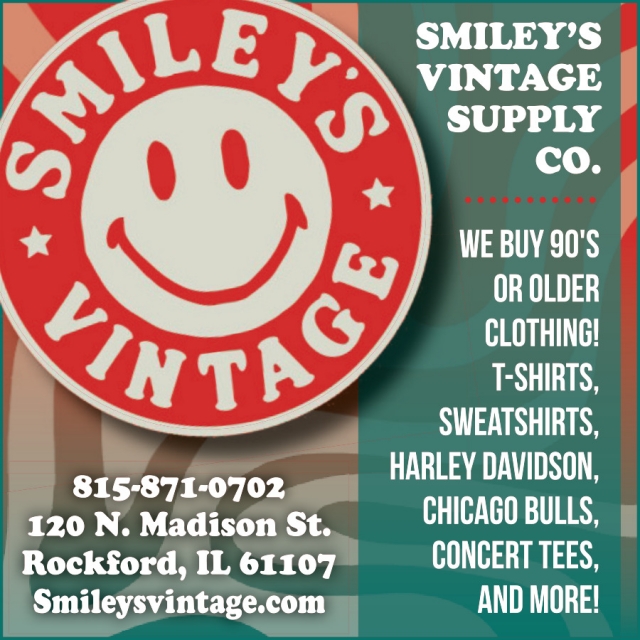 We Buy 90's or Older Clothing!, Smiley's Vintage