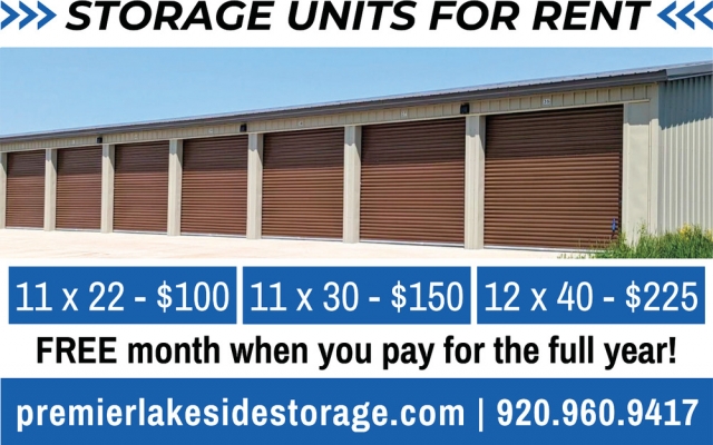 Storage Units for Rent, Premier Lakeside Storage, Delavan, WI