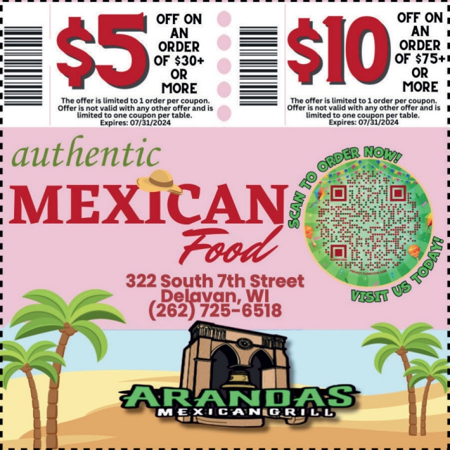 Authentic Mexican Food , Arandas Mexican Grill, Delavan, WI