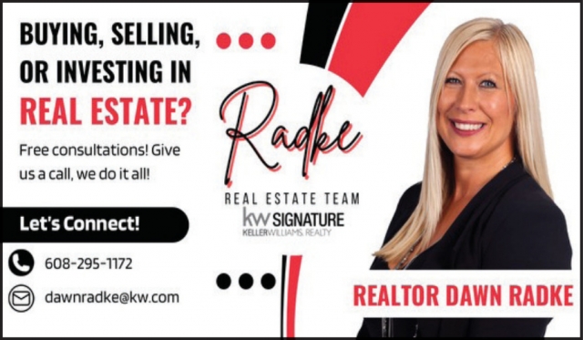 Sell Your House, Keller Williams Realty Signature - Dawn Radke, Janesville, WI
