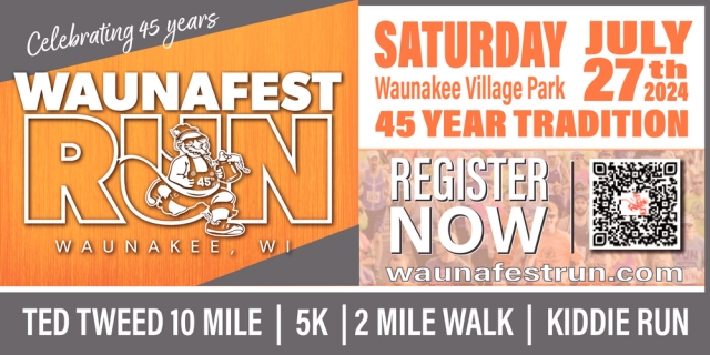 Celebrating 45 Years, WaunaFest Run (July 27, 2024)