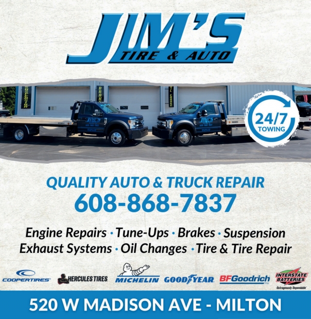 Quality Auto & Truck Repair, Jim's Tire & Automotive, Milton, WI