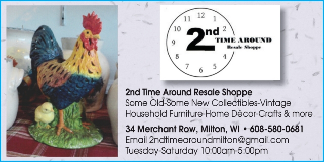 2nd Time Around Resale Shoppe, 2nd Time Around Resale Shoppe, Milton, WI