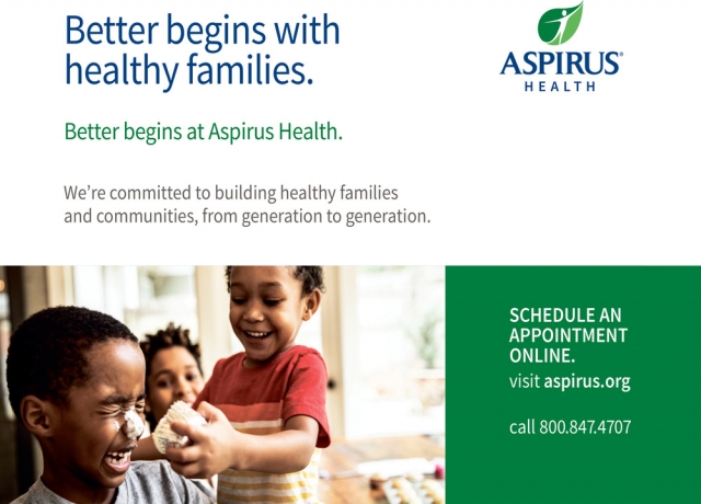 Better Begins With Healthy Families, Aspirus Health