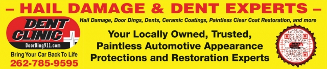 Hail Damage & Dent Experts, Dent Clinic, Brookfield, WI