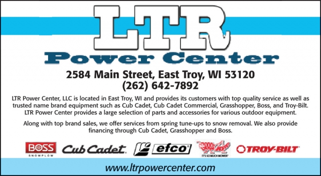 LTR Power Center, LTR Power Center, East Troy, WI