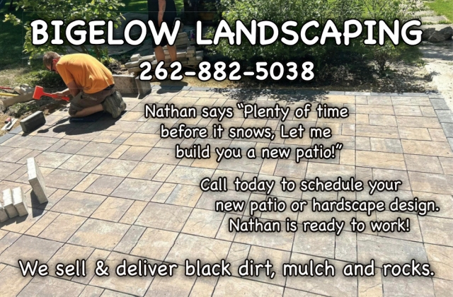 We Sell & Deliver Black Dirt, Mulch and Rocks., Bigelow Landscaping