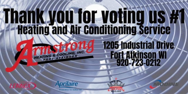 #1 Heating and Air Conditioning Service, Armstrong Heating & Cooling, Ft Atkinson, WI