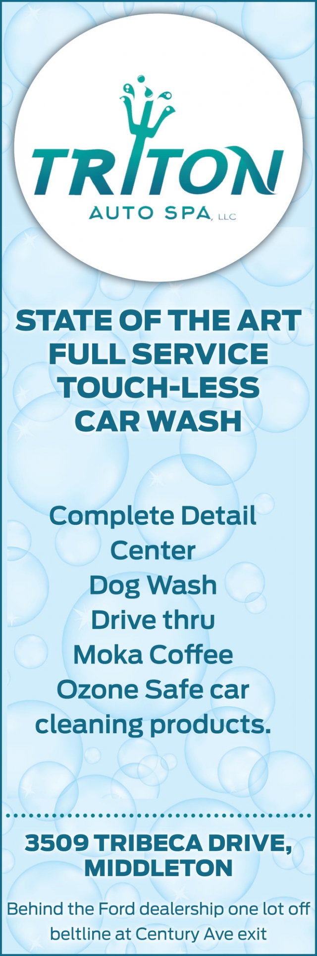 Full Service Touch-Less Car Wash, Triton Auto Spa, Madison, WI