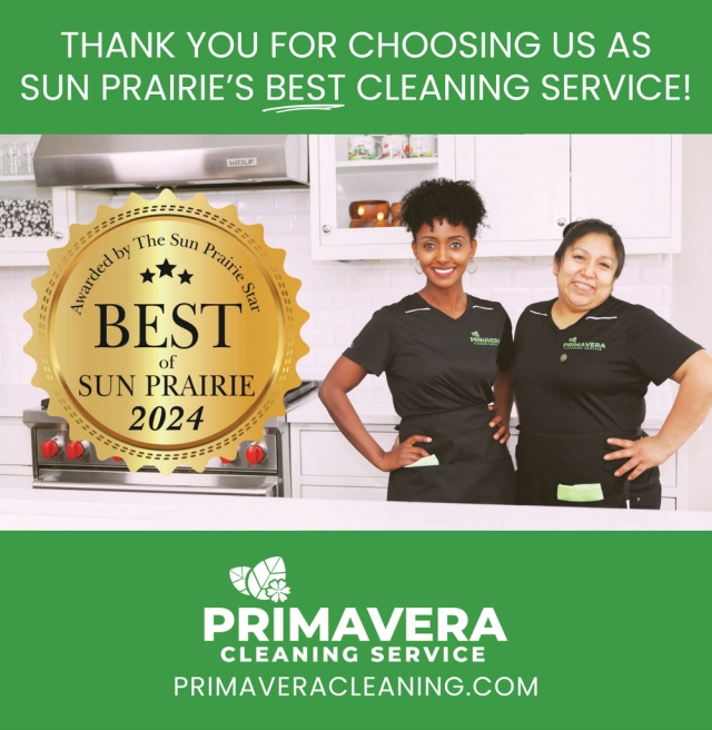 Thank You for Choosing Us as Sun Prairie's Best Cleaning Service!, Primavera Cleaning Service, Sun Prairie, WI