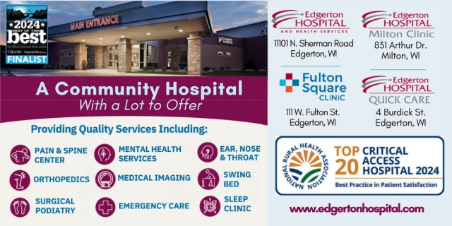 A Community Hospital with a Lot to Offer, Edgerton Hospital & Health Services