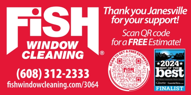 Window Cleaning, Fish Window Cleaning, Beloit, WI