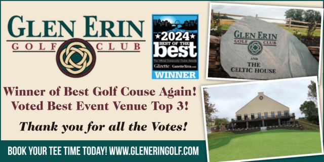 Best Golf Course Again!, Glen Erin Golf Club, Janesville, WI