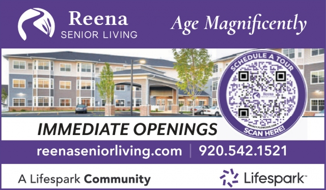 Age Magnificently, Reena Senior Living, Fort Atkinson, WI