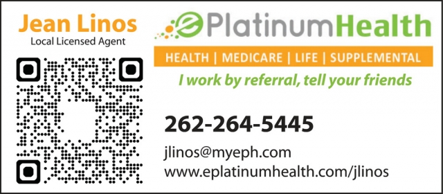 Local Licensed Agent, Jean Linos - PlatinumHealth, Janesville, WI