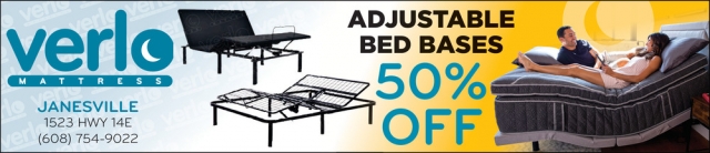 50% OFF, Verlo Mattress of Janesville, Janesville, WI