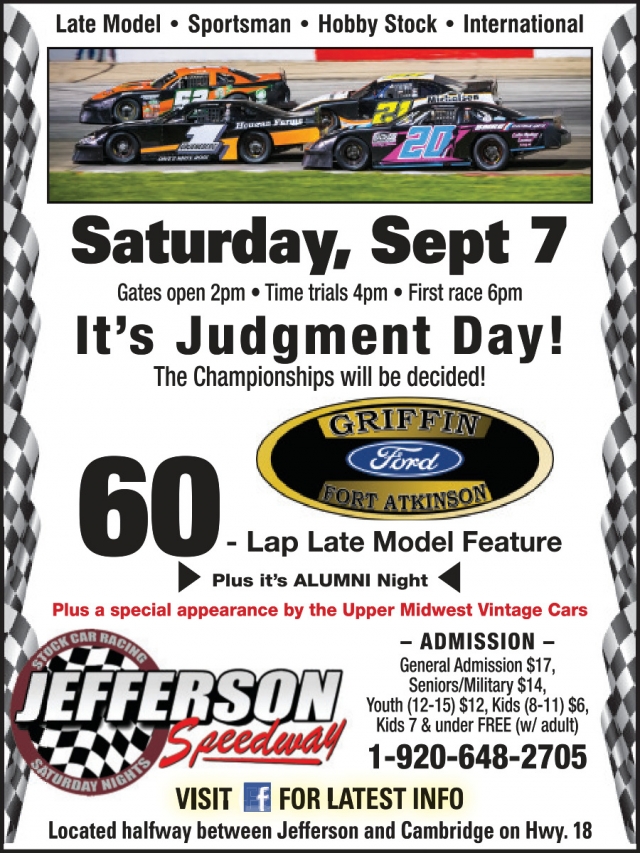 Tournament of Destruction, Jefferson Speedway, Cambridge, WI