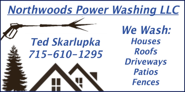 We Ash Houses, Northwoods Power Washing LLC, Antigo, WI