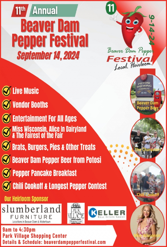 Live Music, 11th Annual Beaver Dam Pepper Festival