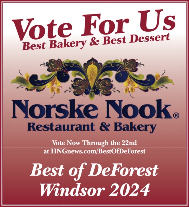 Best Bakery & Best Dessert, Norske Nook Restaurant & Bakery, Deforest, WI