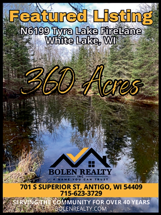 Featured Listing, Bolen Realty, Antigo, WI