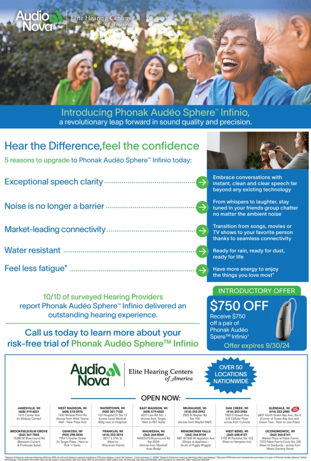 Introducing Phonak Audéo Sphere, Elite Hearing Centers of America, Waukesha, WI