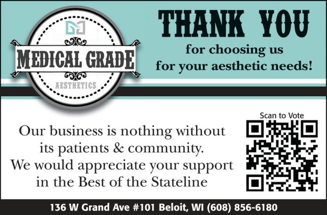 Aesthetics, Medical Grad Aesthetics, Beloit, WI