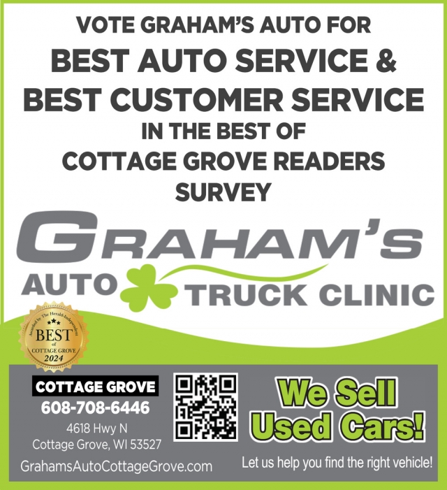 Best Auto Service, Graham's Auto & Truck Clinic, Poynette, WI