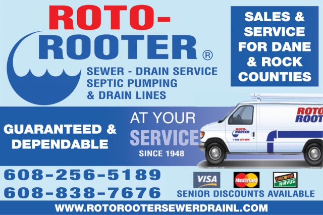 Drain Service, Roto-Rooter - Mcfarland