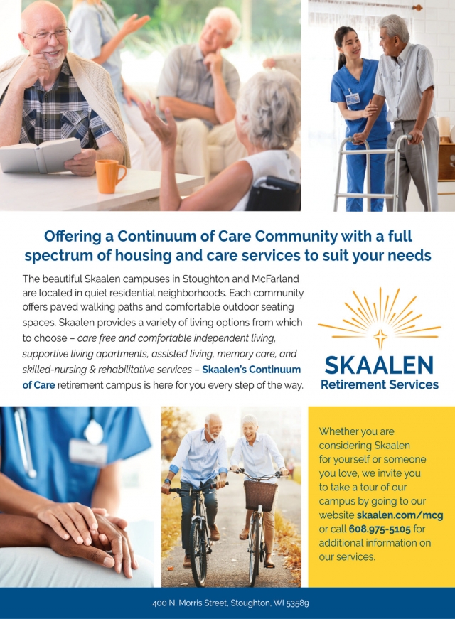 Housing & Care Services, Skaalen Heights, Stoughton, WI