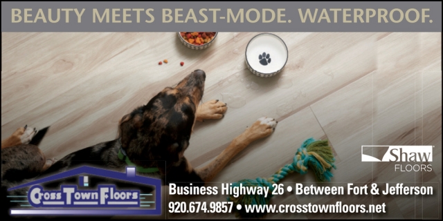 Beauty Meets Beast-Mode., Cross Town Floors, Jefferson, WI