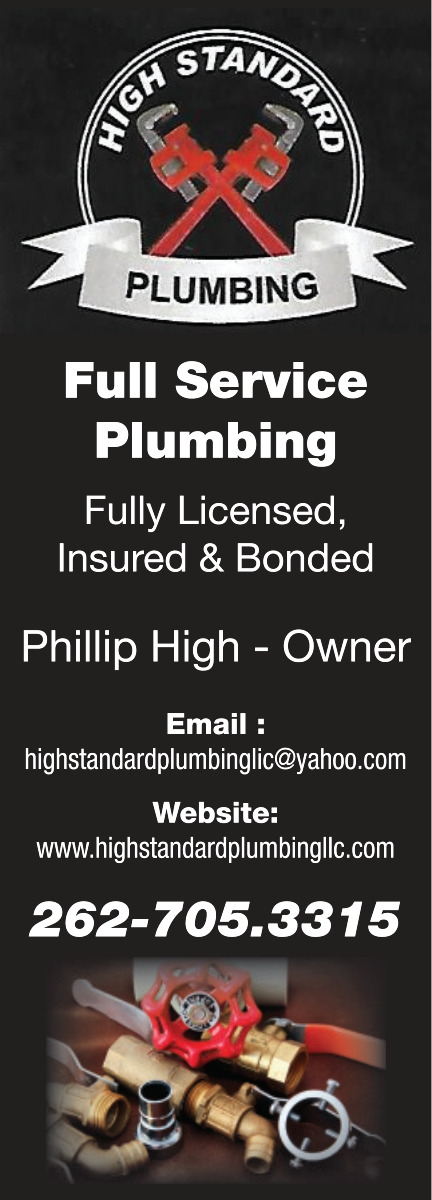 Full Service Plumbing, High Standard Plumbing