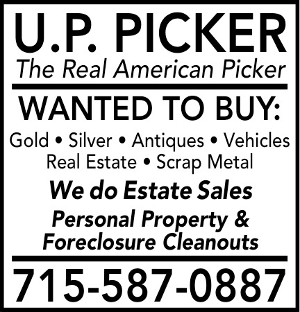 Wanted to Buy Gold, Silver Antiques, U.P. Picker