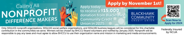 Calling All Nonprofit Difference Makers, Blackhawk Community Credit Union, Stoughton, WI