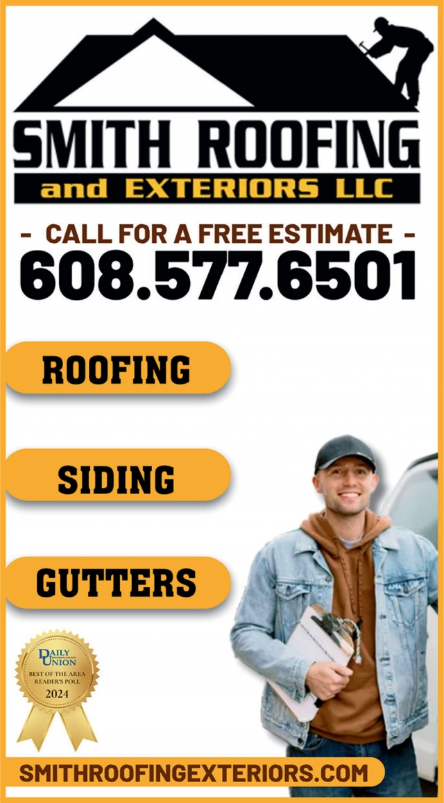 Roofing, Smith Roofing & Exteriors, LLC, Fort Atkinson, WI