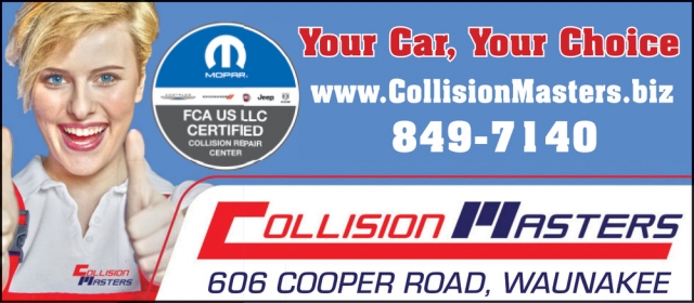 Your Car, Your Choice, Collision Masters, Waunakee, WI