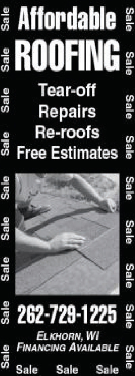 Tear Off - Repairs - Re-Roofs, Affordable Roofing, Elkhorn, WI