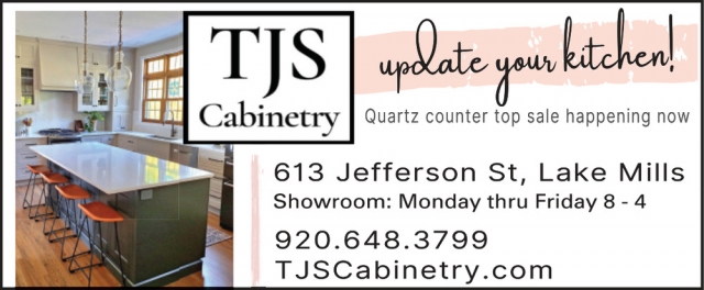 Update Your Kitchen, TJS Cabinetry, Lake Mills, WI