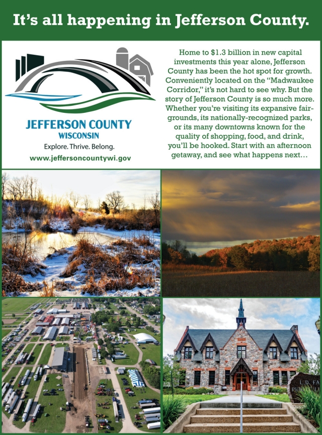 It's All Happening in Jefferson County, Jefferson County WI Government, Jefferson, WI