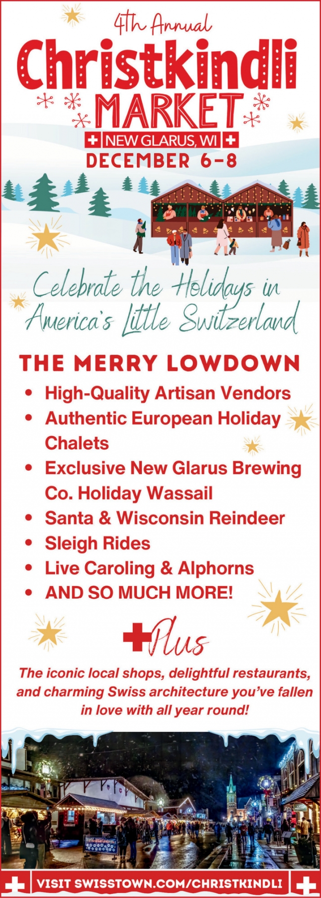 High-Quality Artisan Vendors, 4th Annual Christkindli Market