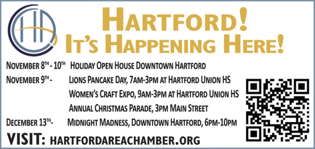 It's Happening Here!, Hartford Chamber Of Commerce, Hartford, WI