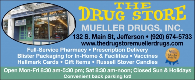 Drug Store, The Drug Store, Inc, Jefferson, WI